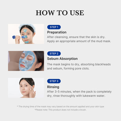 [Subscr.] Zero Pore Blackhead Mud Mask