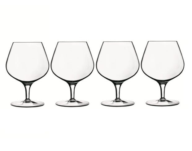Luigi Bormioli Michelangelo Masterpiece Cognac Glasses, 395ml x 4