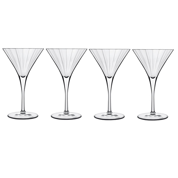 Luigi Bormioli: Bach Martini Glasses 260ML - 4 Pack