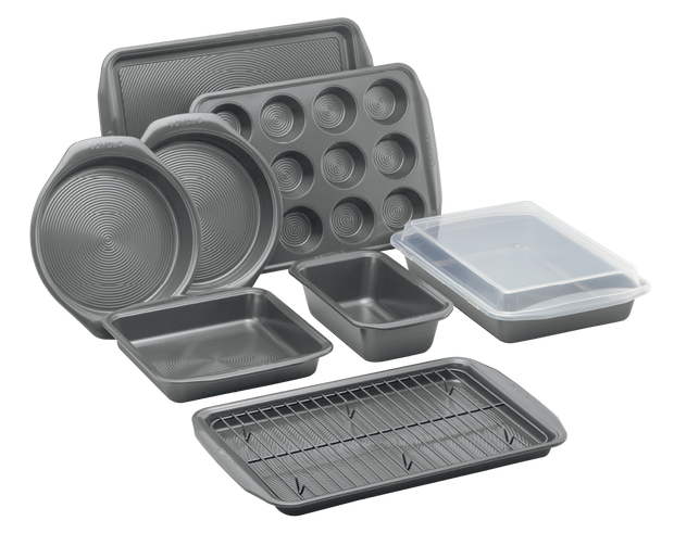 Circulon Momentum Non-Stick Baking Tray, Cake Tin & Muffin Tray Set - 10 Pieces