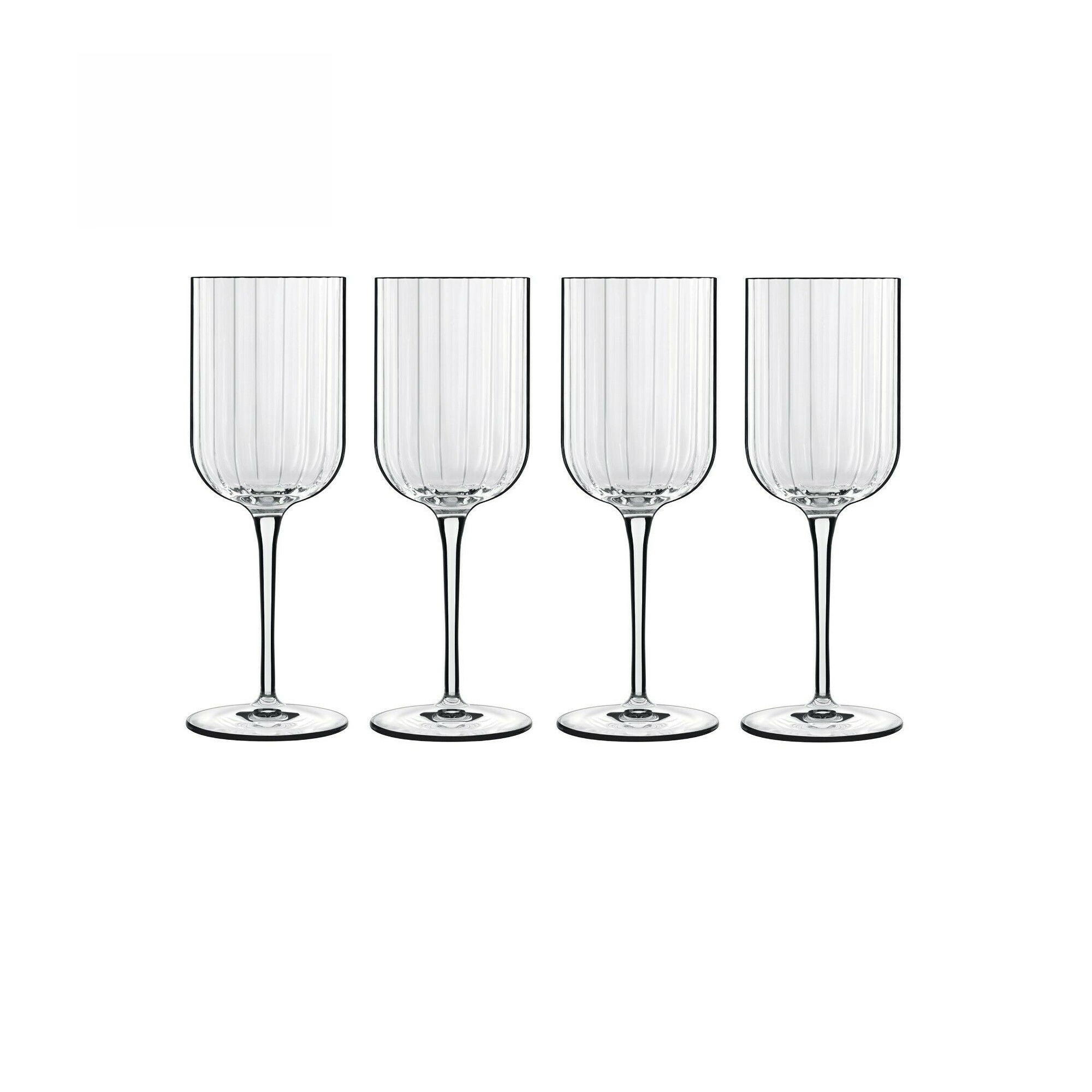 Luigi Bormioli: Bach White Wine Glasses 280ML- 4 Pack