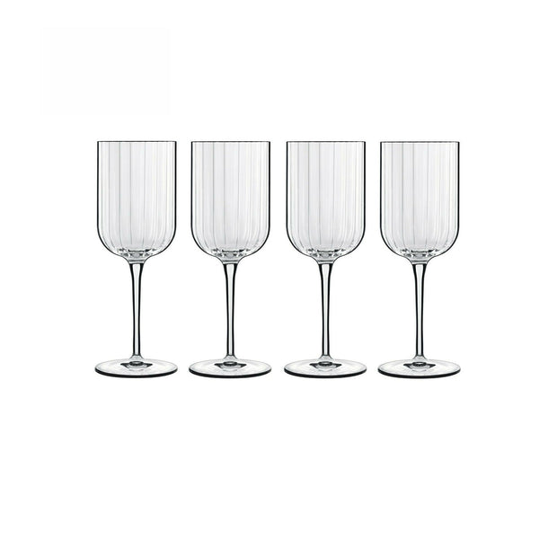 Luigi Bormioli: Bach White Wine Glasses 280ML- 4 Pack