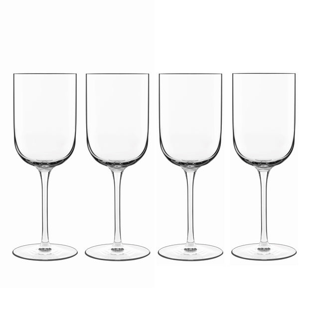 Luigi Bormioli Sublime Red Wine Glasses Set 400 ml Crystal Glassware - Pack of 4