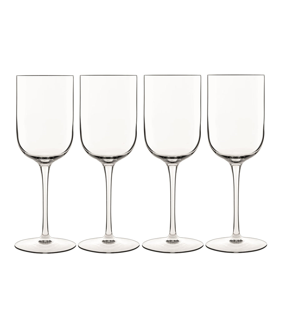 Luigi Bormioli Sublime White Wine Glasses 280 ml Crystal Glassware - Pack of 4