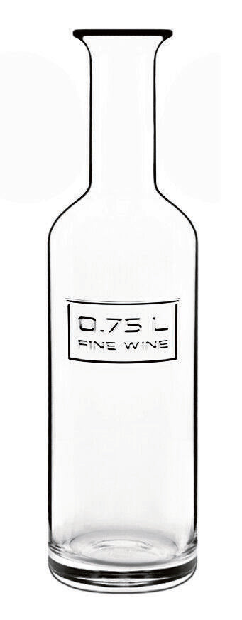 Luigi Bormioli: Optima Wine, Water, Olive Oil & Vinegar Decanters - 4 Pack