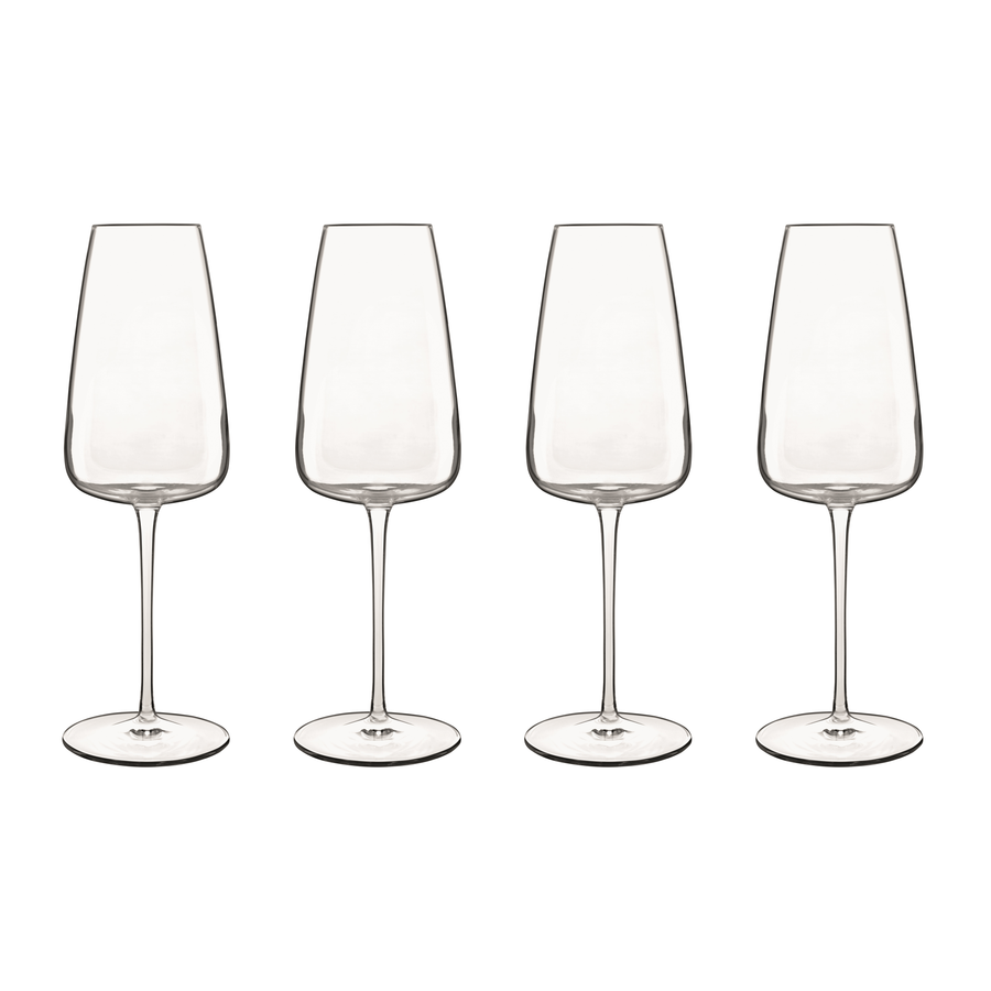 Luigi Bormioli: Talismano Prosecco Glasses, 400ML - 4 Pack