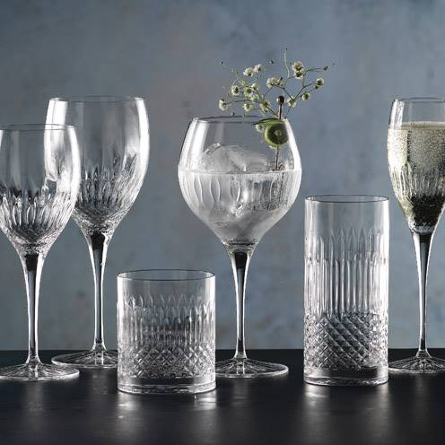 Luigi Bormioli: Diamante Riesling White Wine Glasses 380ML - 4 Pack