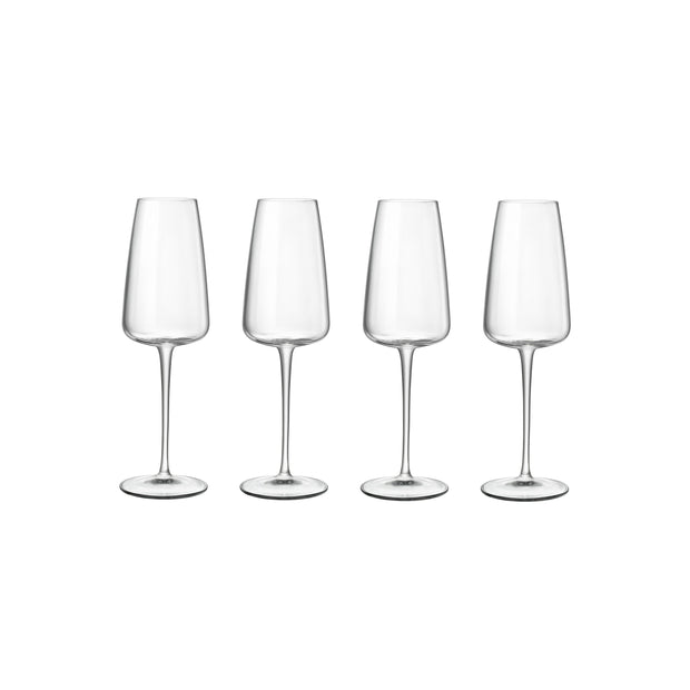 Luigi Bormioli: Talismano Champagne Flute Glasses 210ML x 4 Pack