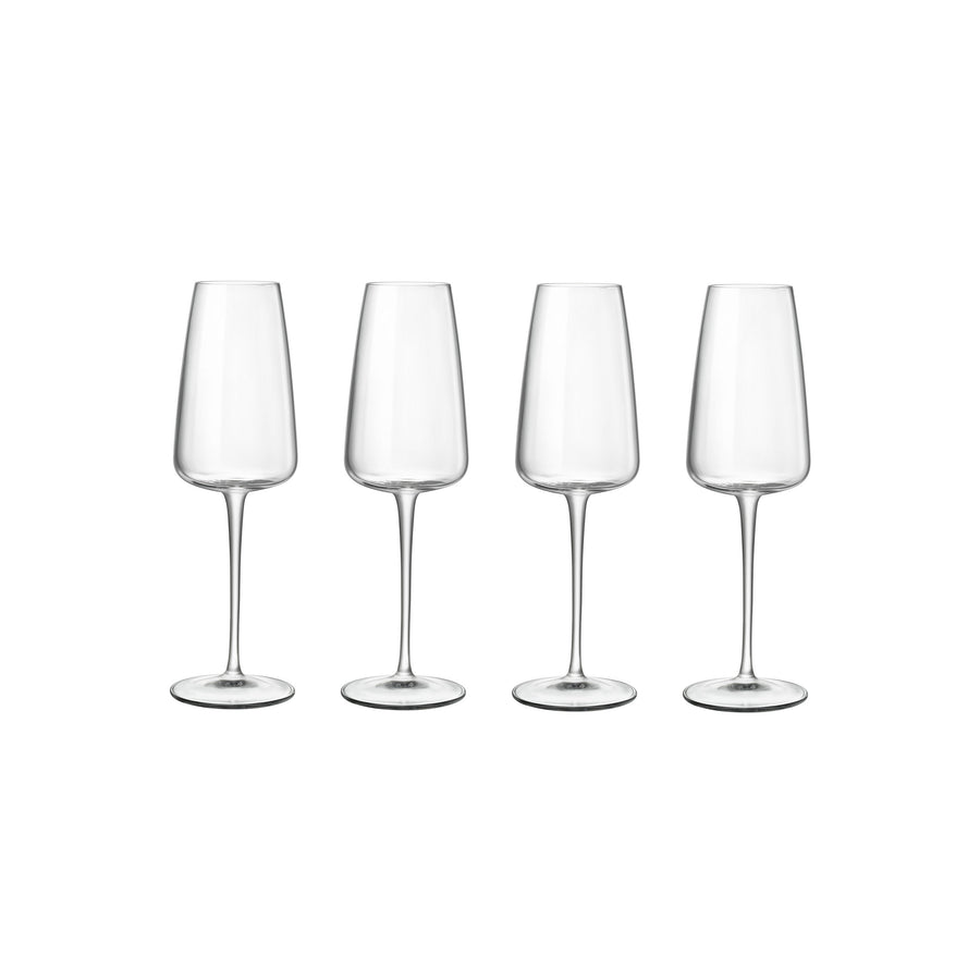 Luigi Bormioli: Talismano Champagne Flute Glasses 210ML x 4 Pack