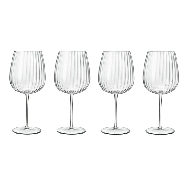 Luigi Bormioli: Optica Burgundy Large Gin Glasses 750ML - 4 Pack