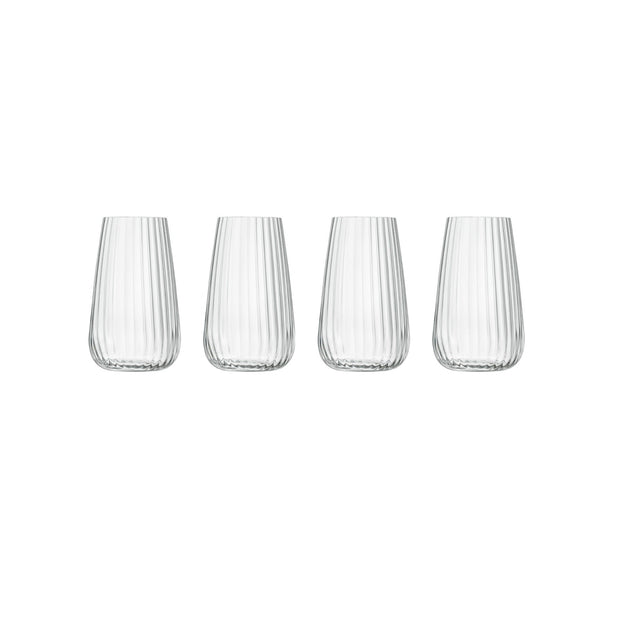 Luigi Bormioli: Optica Stemless Wine Glasses 570ML - 4 Pack