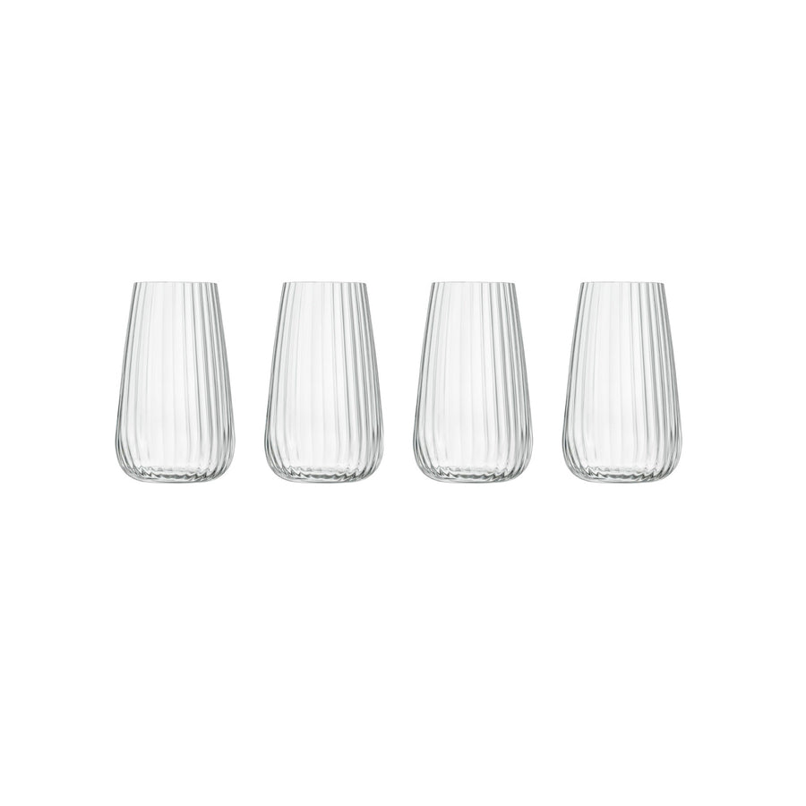 Luigi Bormioli: Optica Stemless Wine Glasses 570ML - 4 Pack