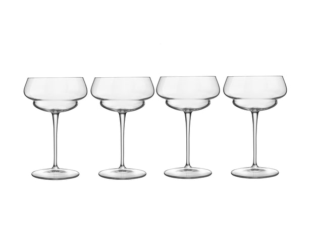 Luigi Bormioli Backdoor '20s Great Gatsby Glasses, 300ml x 4