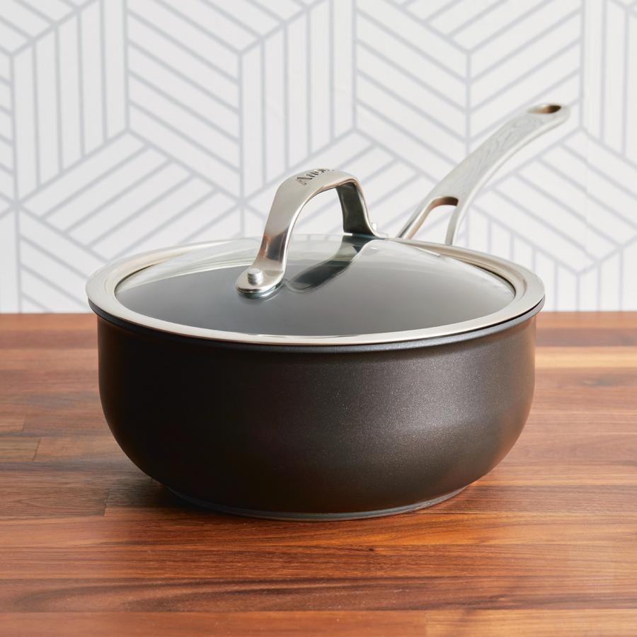 Anolon X SearTech: Non-Stick Saucier Pan & Lid