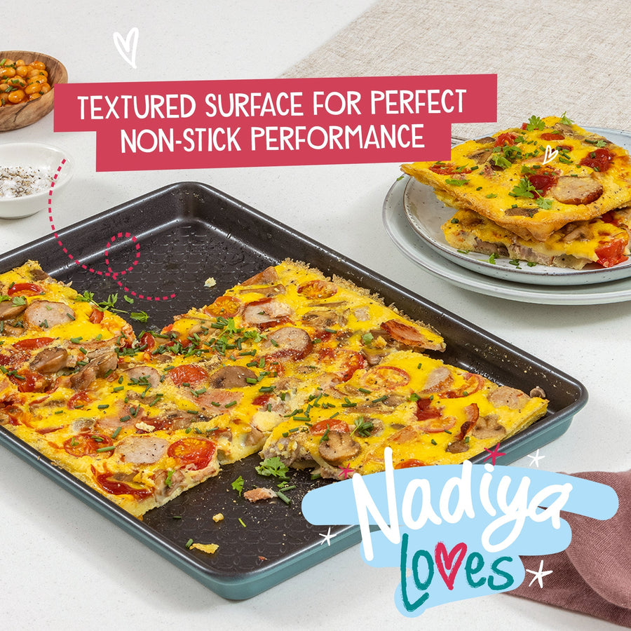 Prestige Oven Tray & Roast & Bake Set Carbon Steel Rectangular Bakeware