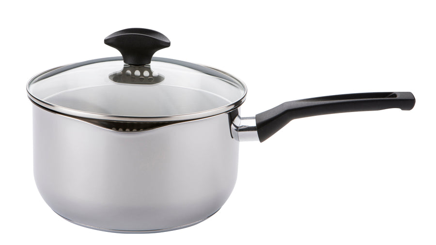 Prestige: Cook & Strain Stainless Steel Saucepan Set - 3 Pieces