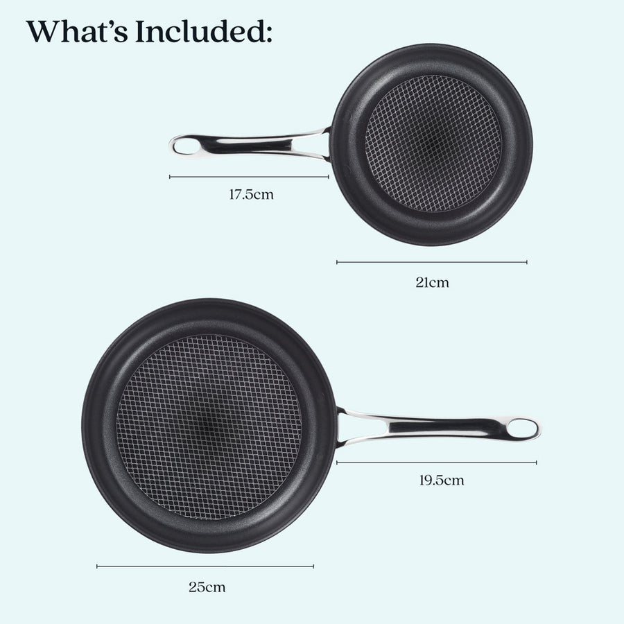 Anolon X SearTech: Non-Stick Frying Pan Set