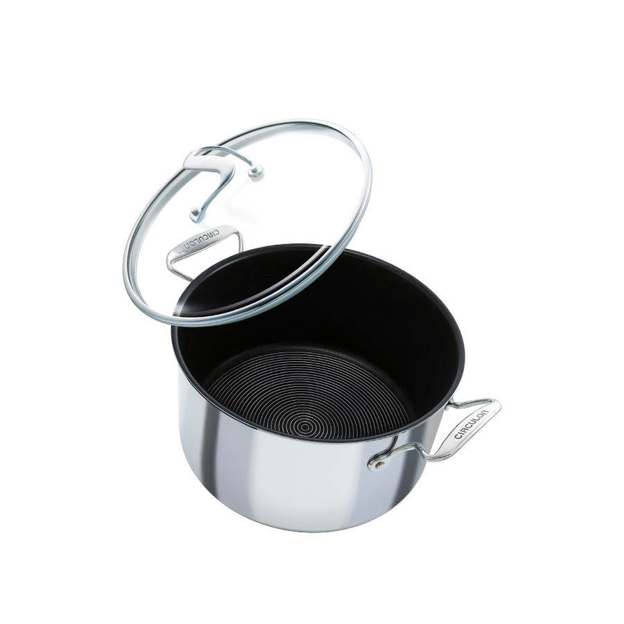 Circulon C Series Stainless Steel Stockpot, 26cm/7.6L
