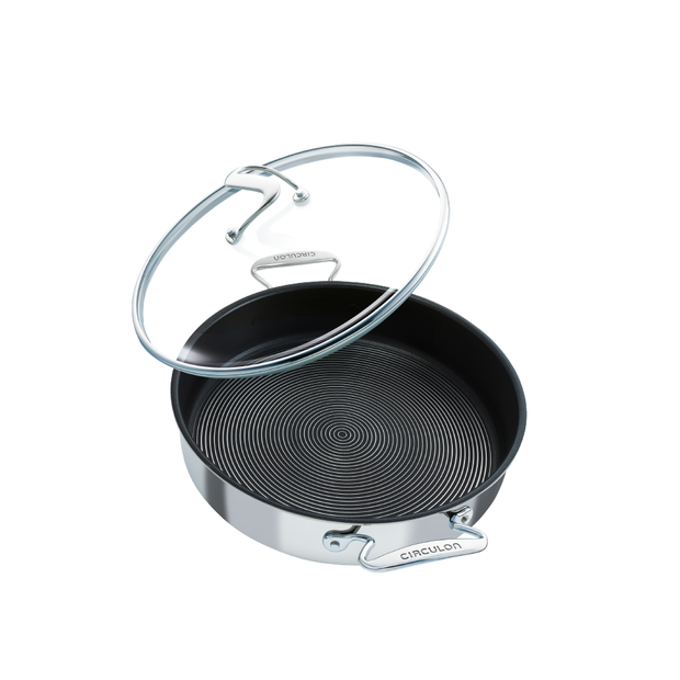 Circulon C Series Stainless Steel Sauteuse, 30cm/4.7L