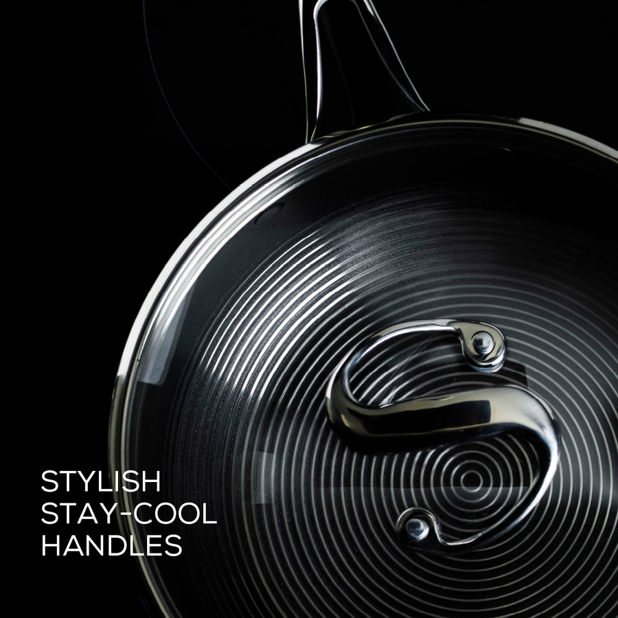 Circulon C Series Stainless Steel Covered Chefs Pan, 24cm/3.3L