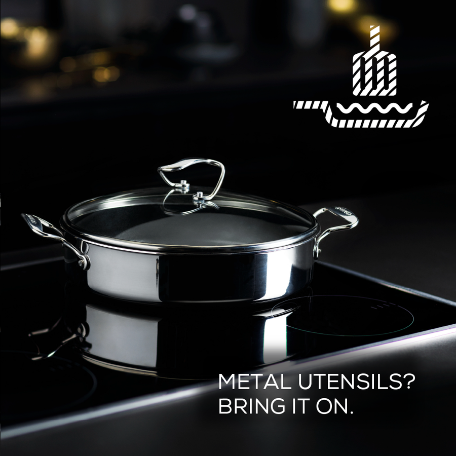 Circulon C Series Stainless Steel Sauteuse, 30cm/4.7L