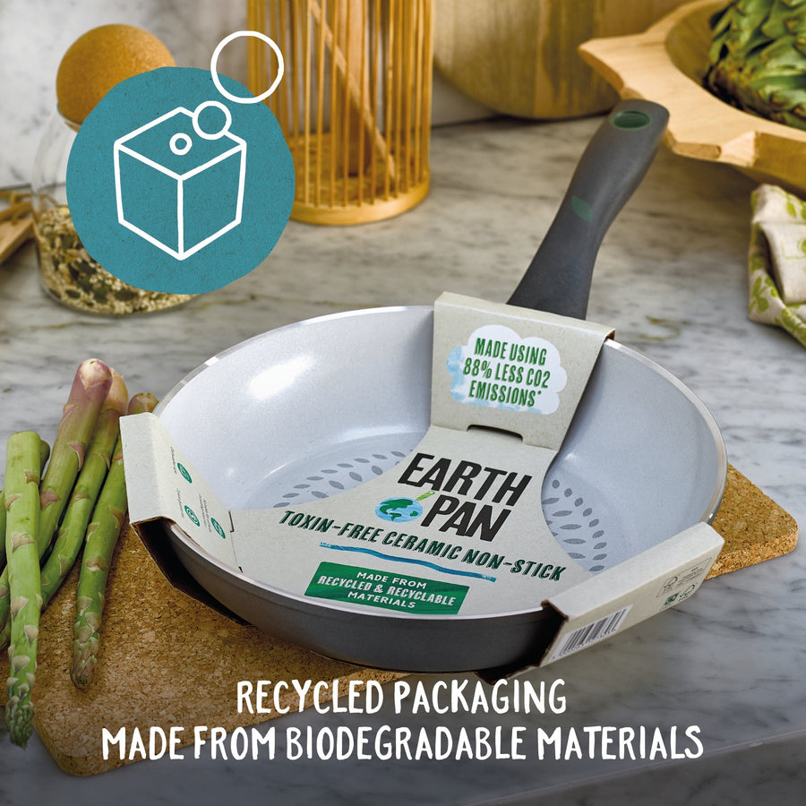 Prestige: Earth Pan Ceramic Non-Stick Saucepan Set - 3 Piece