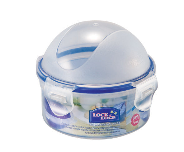 LocknLock Classic Domed Food Container Reusable Kitchen Storage Box - 300 ml
