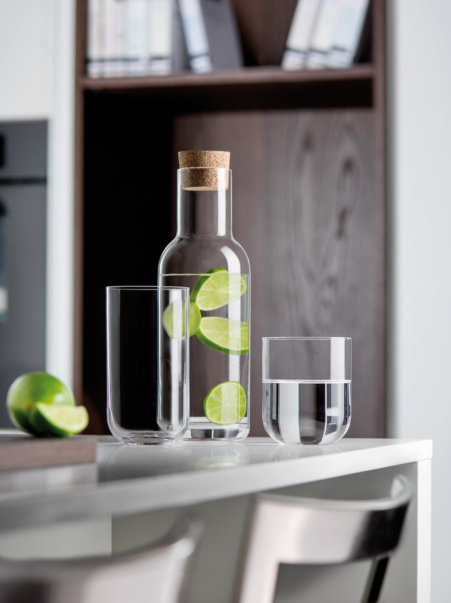 Luigi Bormioli Sublime Hi-Ball Glasses Set 450 ml Crystal Glassware - Pack of 4