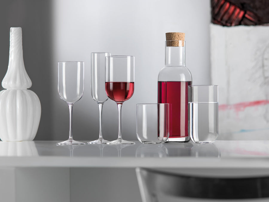 Luigi Bormioli Sublime Flute Glasses Set 210 ml Crystal Glassware - Pack of 4