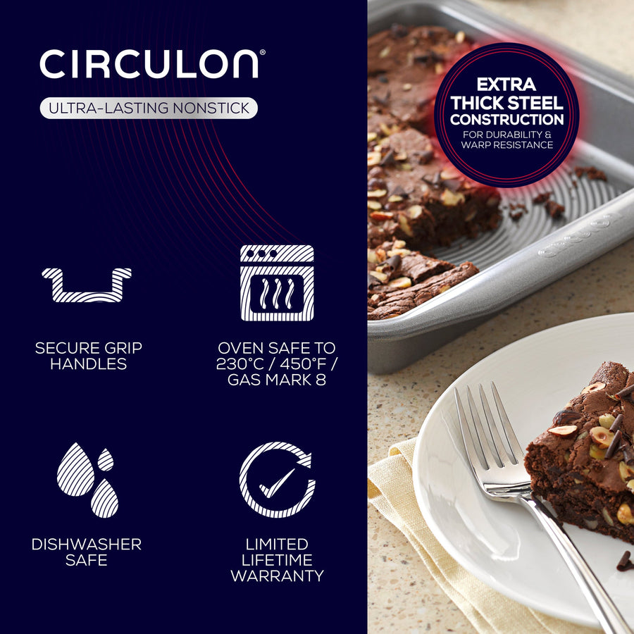 Circulon Momentum Rectangular Cake Tin