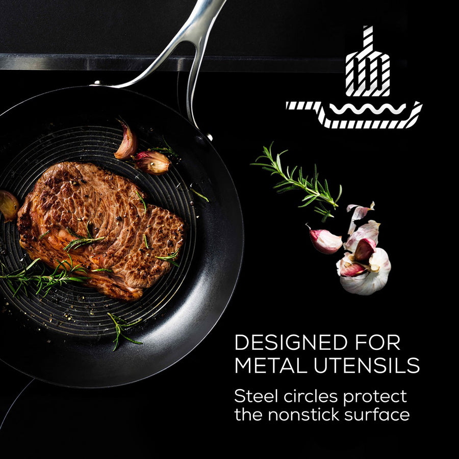 Circulon C Series Stainless Steel Skillet, 22cm