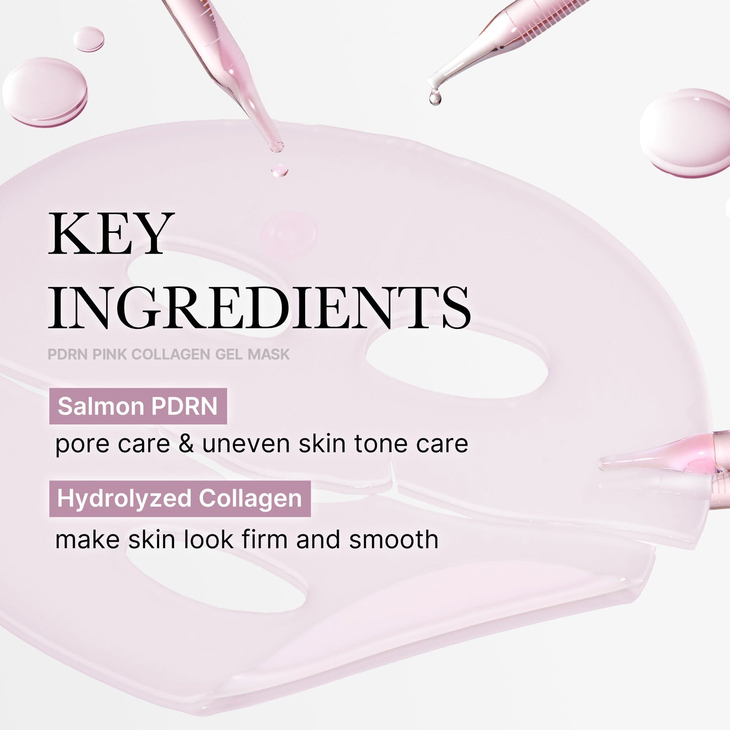 [Subscr.] Salmon PDRN Pink Collagen Jelly Gel Mask