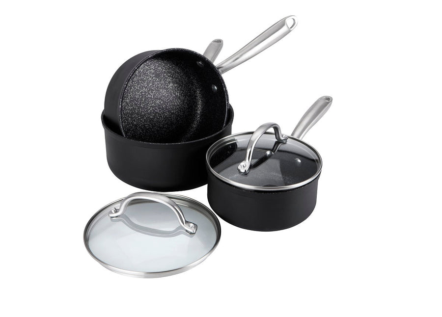Prestige: Scratch Guard: Non-Stick Saucepan Set - 3 Piece