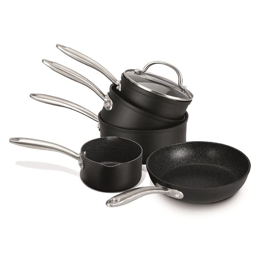 Prestige: Scratch Guard Non-Stick Pan Set & Free Milk Pan - 4 Piece