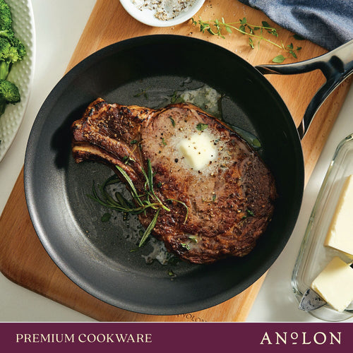 Anolon: Nouvelle Copper Luxe Frying Pans - Twin Pack