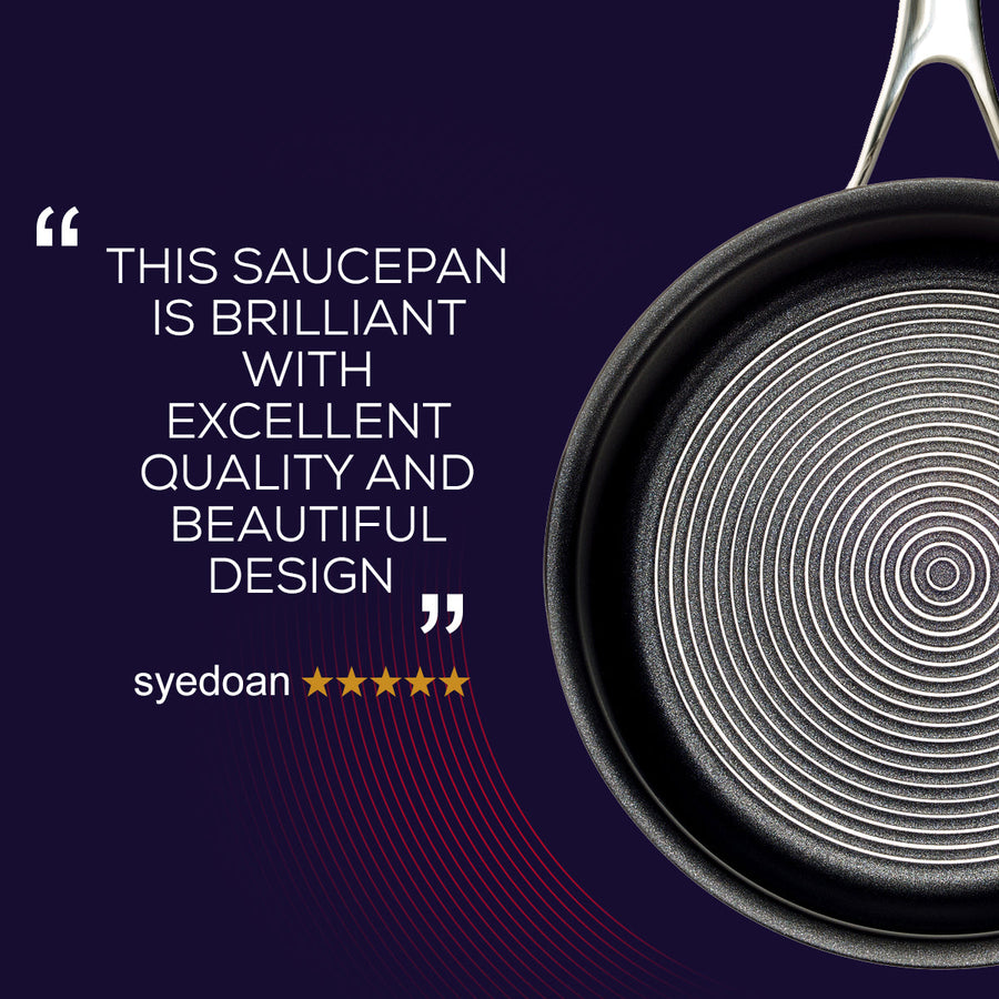 Circulon C Series Stainless Steel Saucepan, 20cm/2.8L