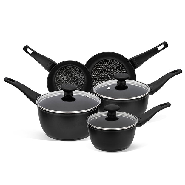 Prestige: Thermo Smart Heat Indicator Non-Stick Saucepan & Frying Pan Set - 5 Pieces