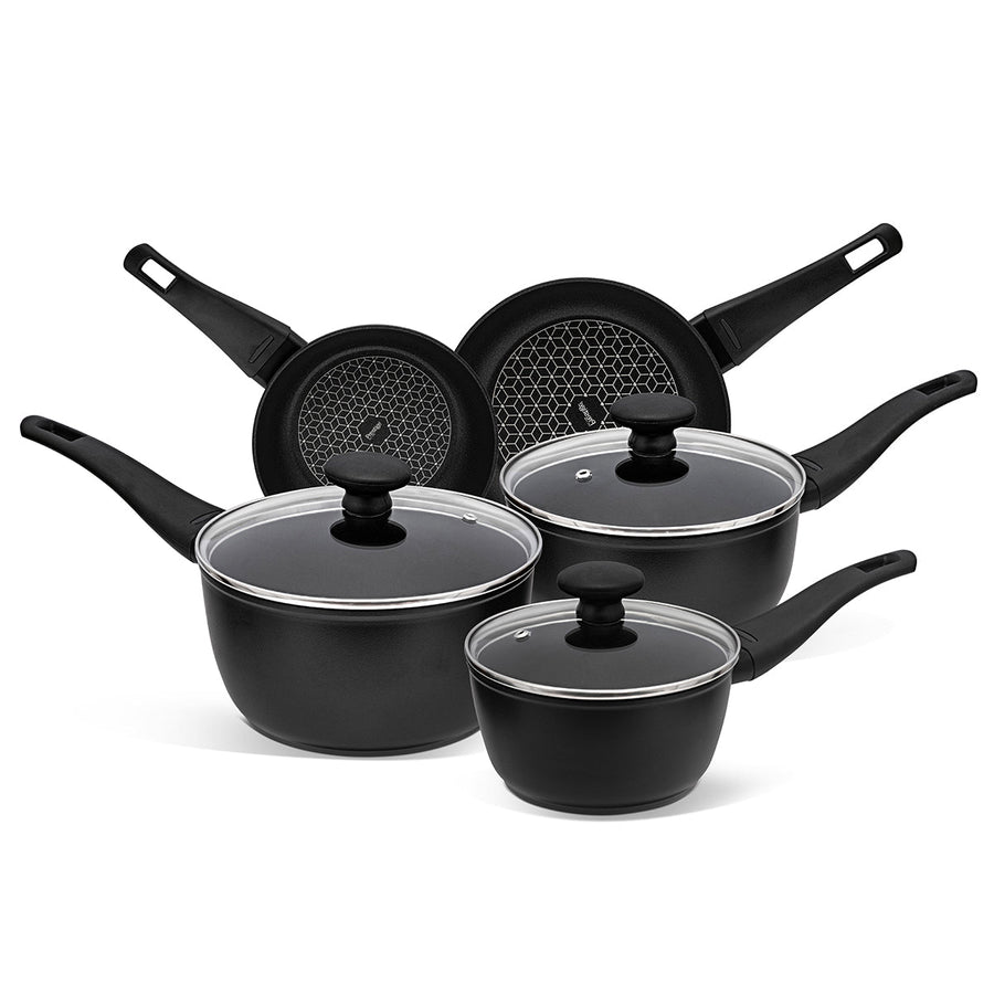 Prestige: Thermo Smart Heat Indicator Non-Stick Saucepan & Frying Pan Set - 5 Pieces