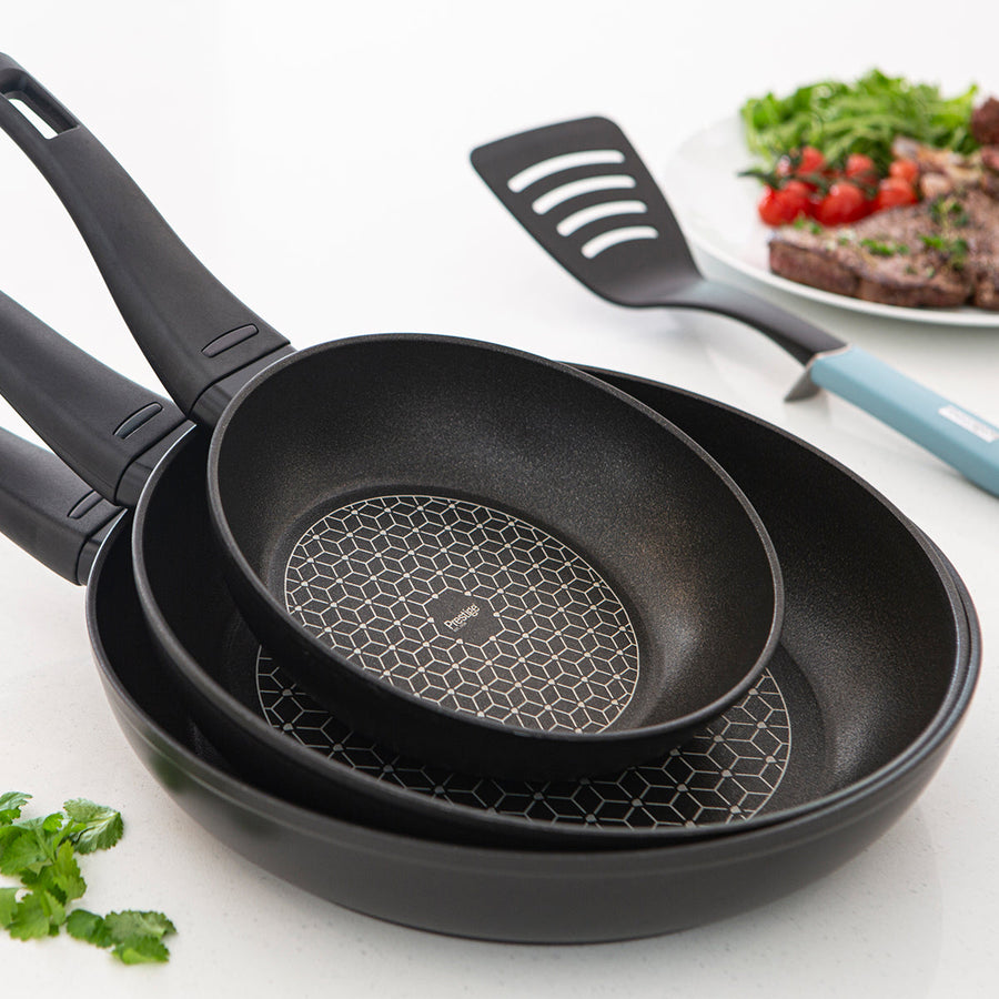 Prestige: Thermo Smart Heat Indicator Non-Stick Saucepan & Frying Pan Set - 5 Pieces