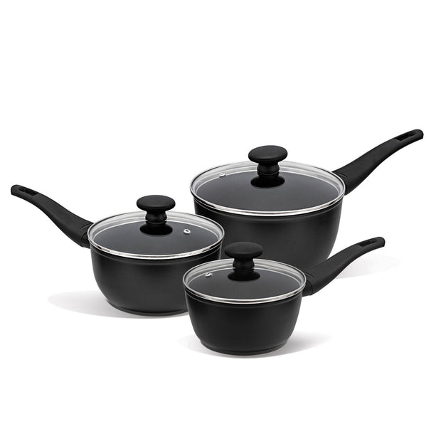 Prestige: Thermo Smart Heat Indicator Non-Stick Saucepan & Lid Set - 3 Piece